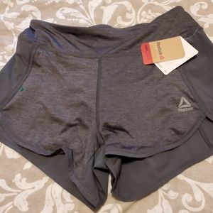 Reebok training Marathon shorts. XS NWT Grey